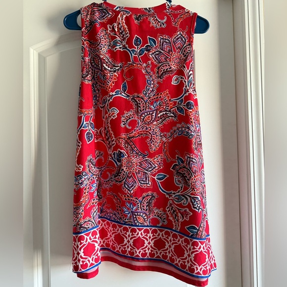 (EUC) Apt. 9 Red, White, Blue Patterned Top, Size XL - Picture 2 of 6